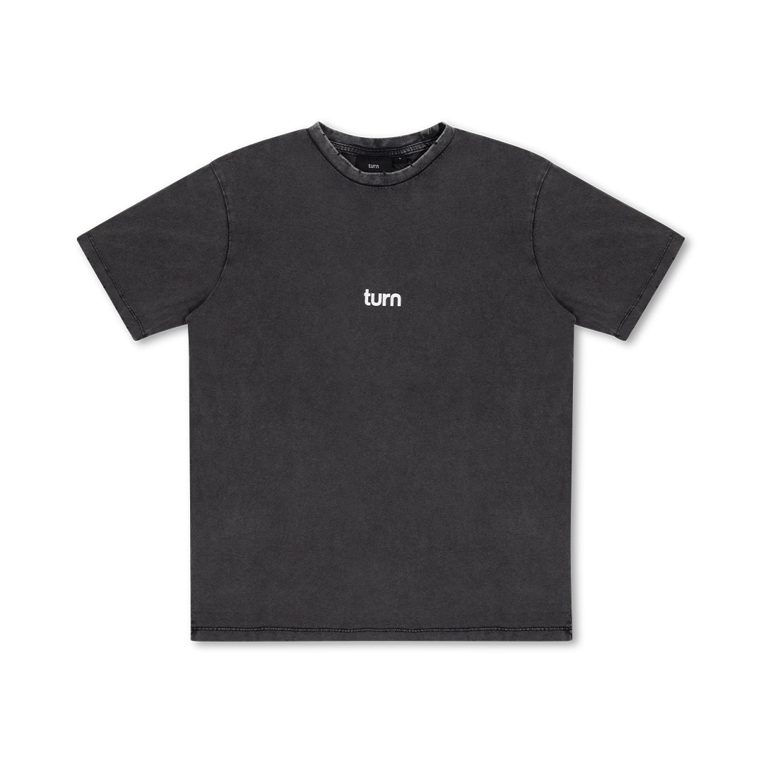 turn garment wash tee (wholesale)