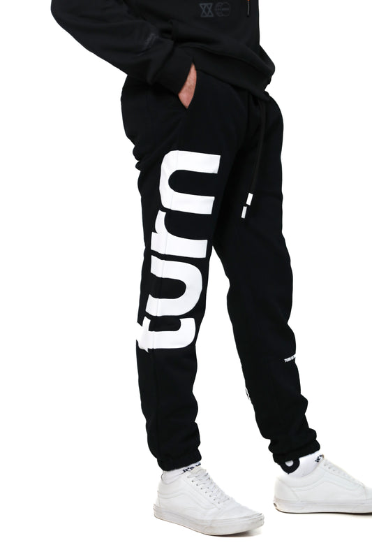 big logo joggers