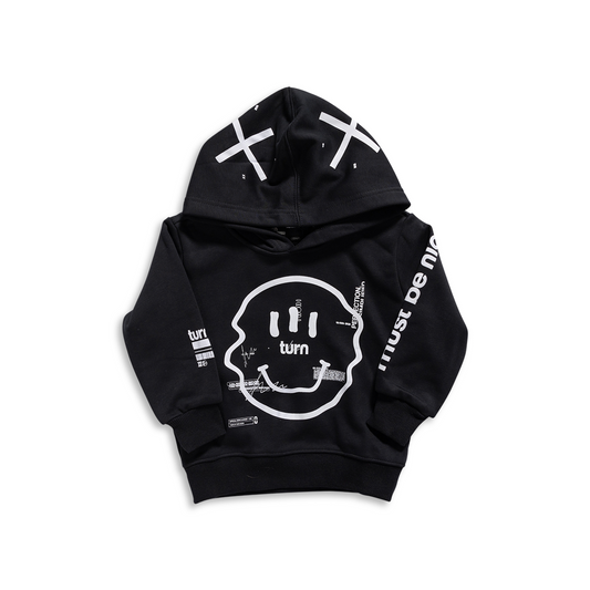 kids smiley hoodie