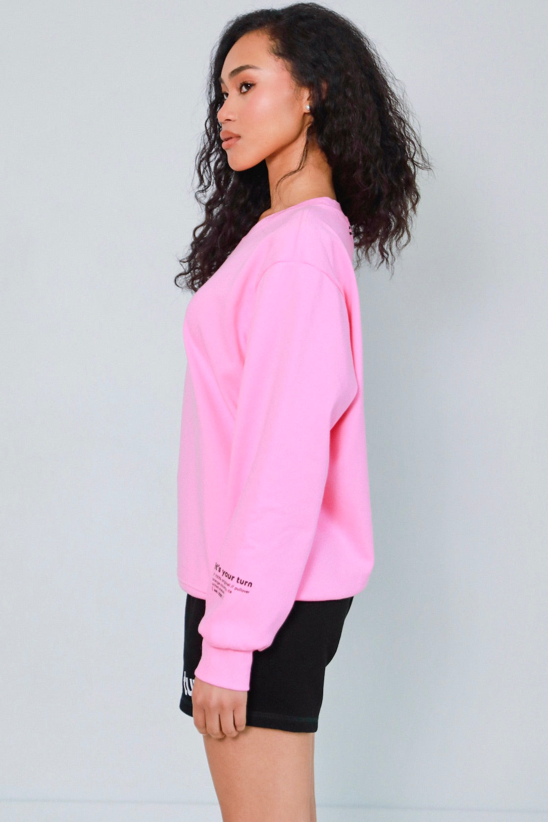 turn logo sweatshirt