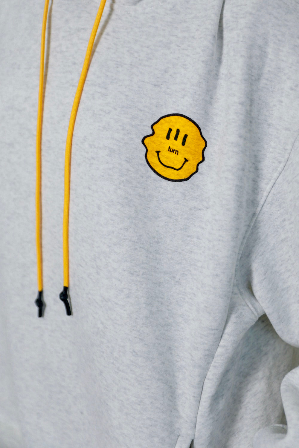 smiley oversized hoodie