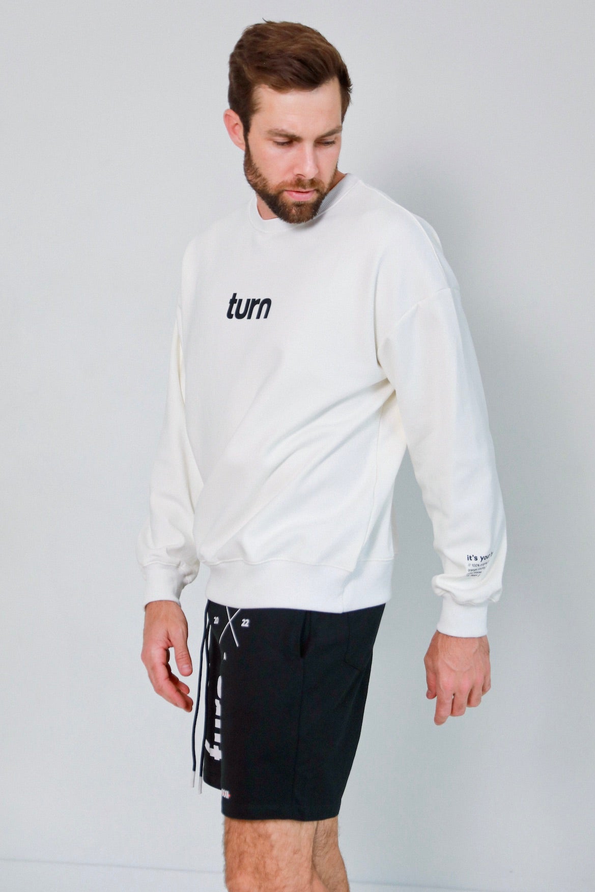 turn logo sweatshirt