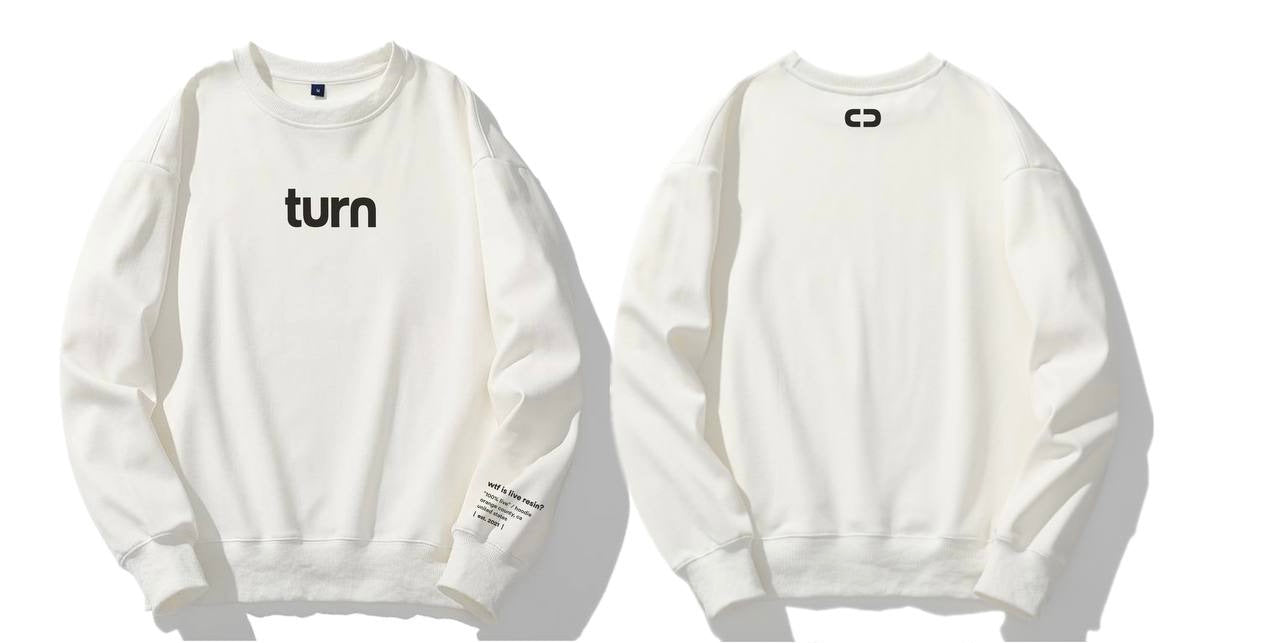 turn logo sweatshirt