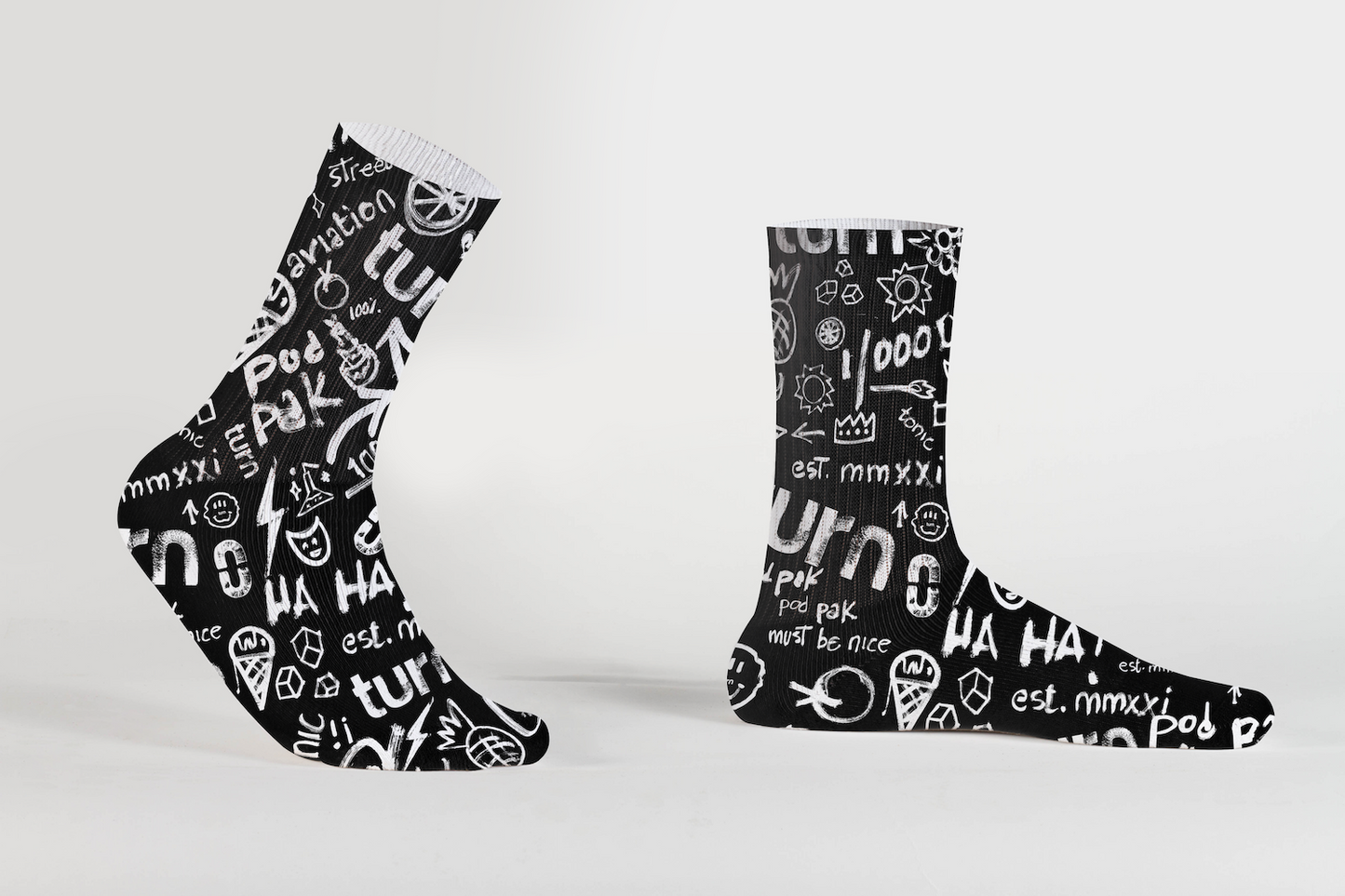 graffiti socks