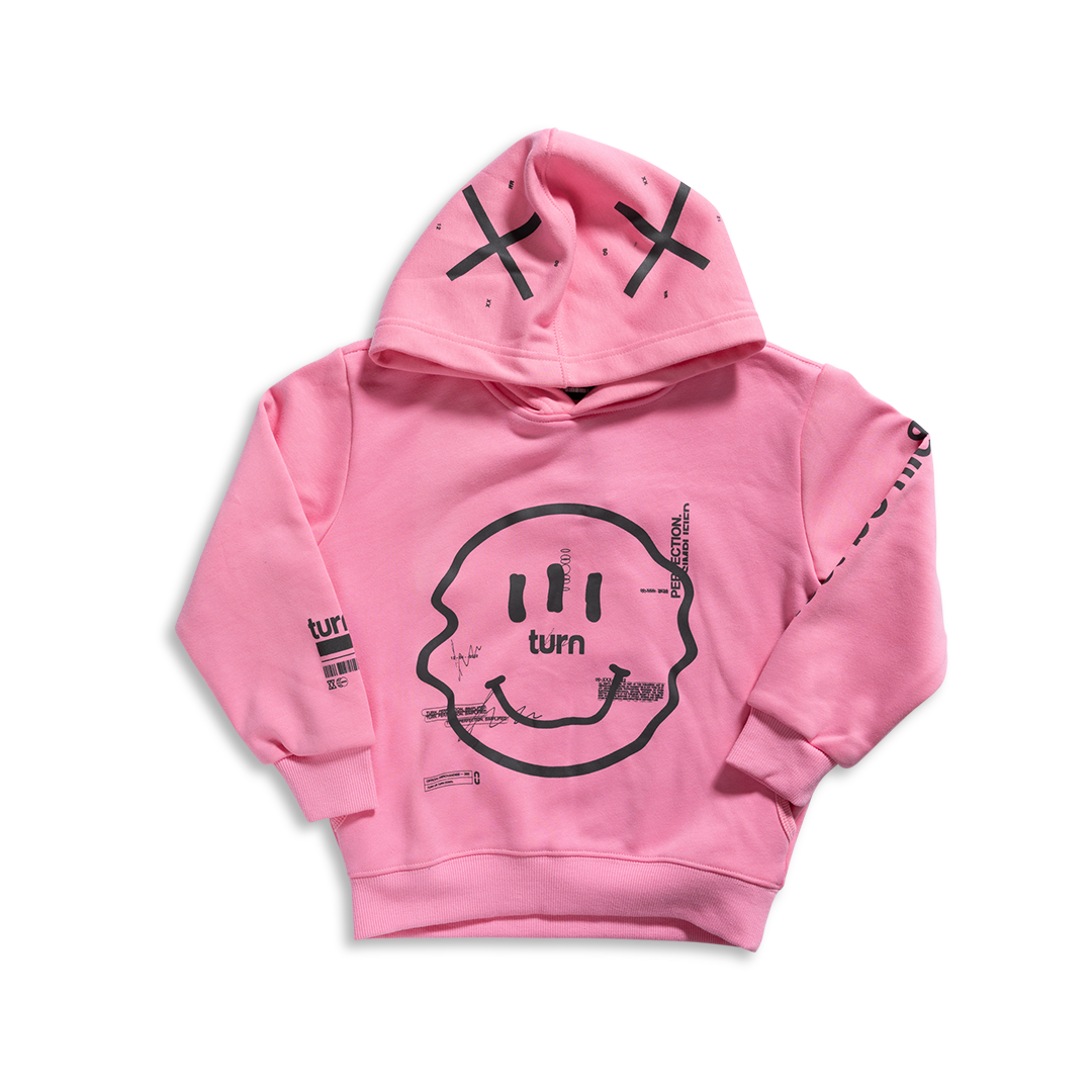 kids smiley hoodie