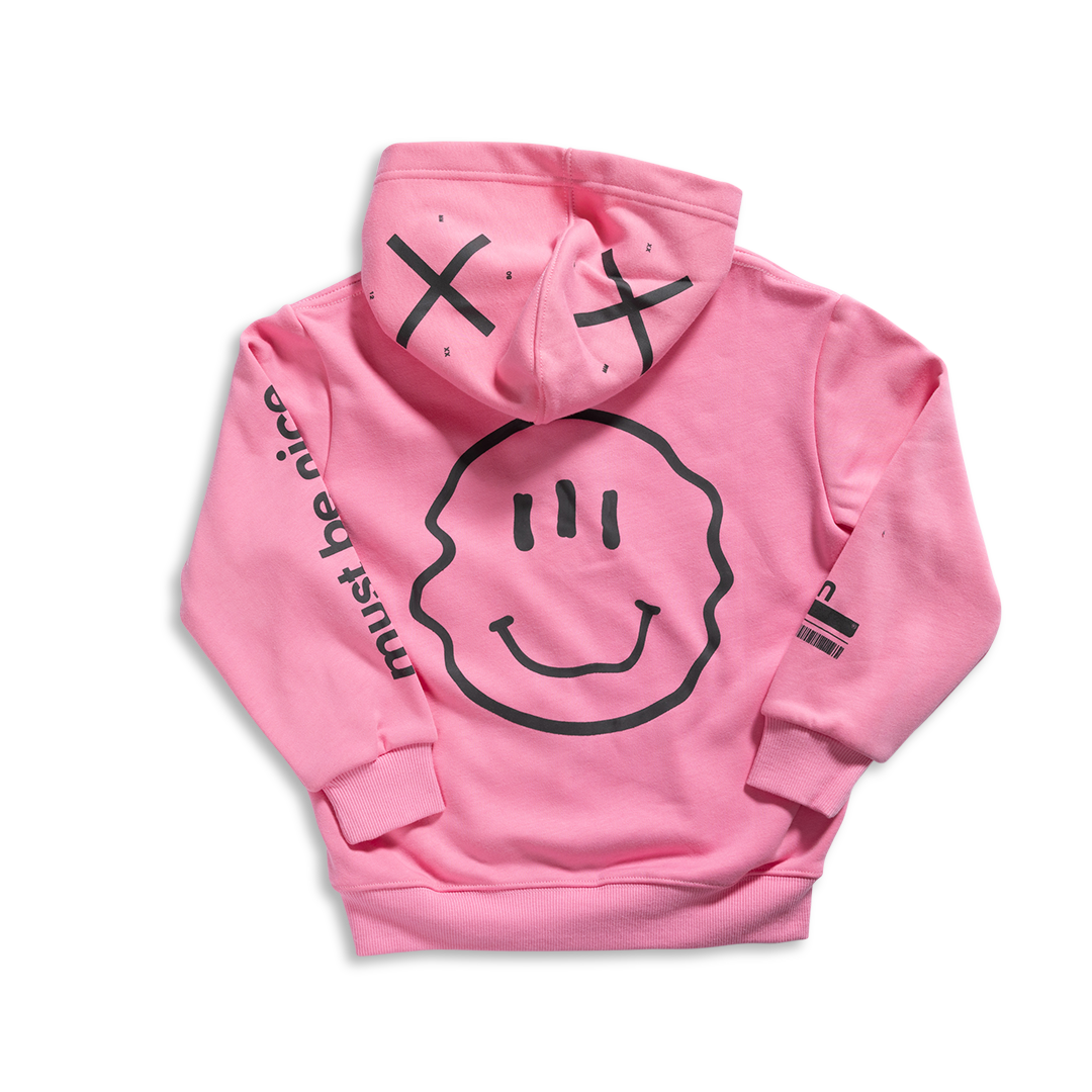 kids smiley hoodie