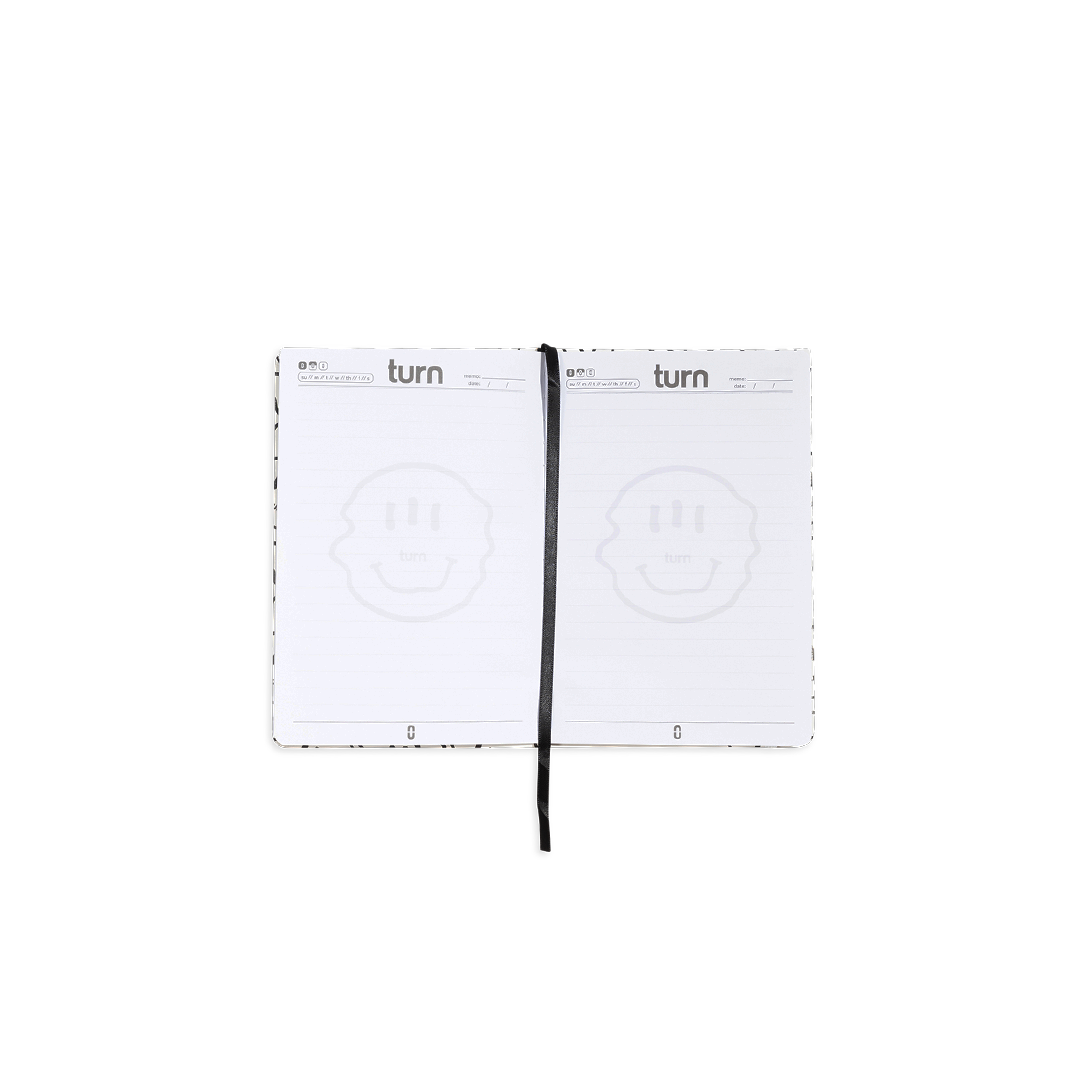 100% smiley notebook