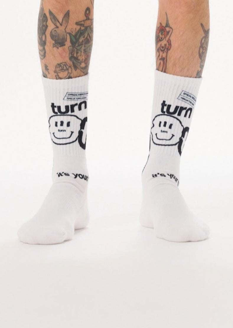 triple logo socks