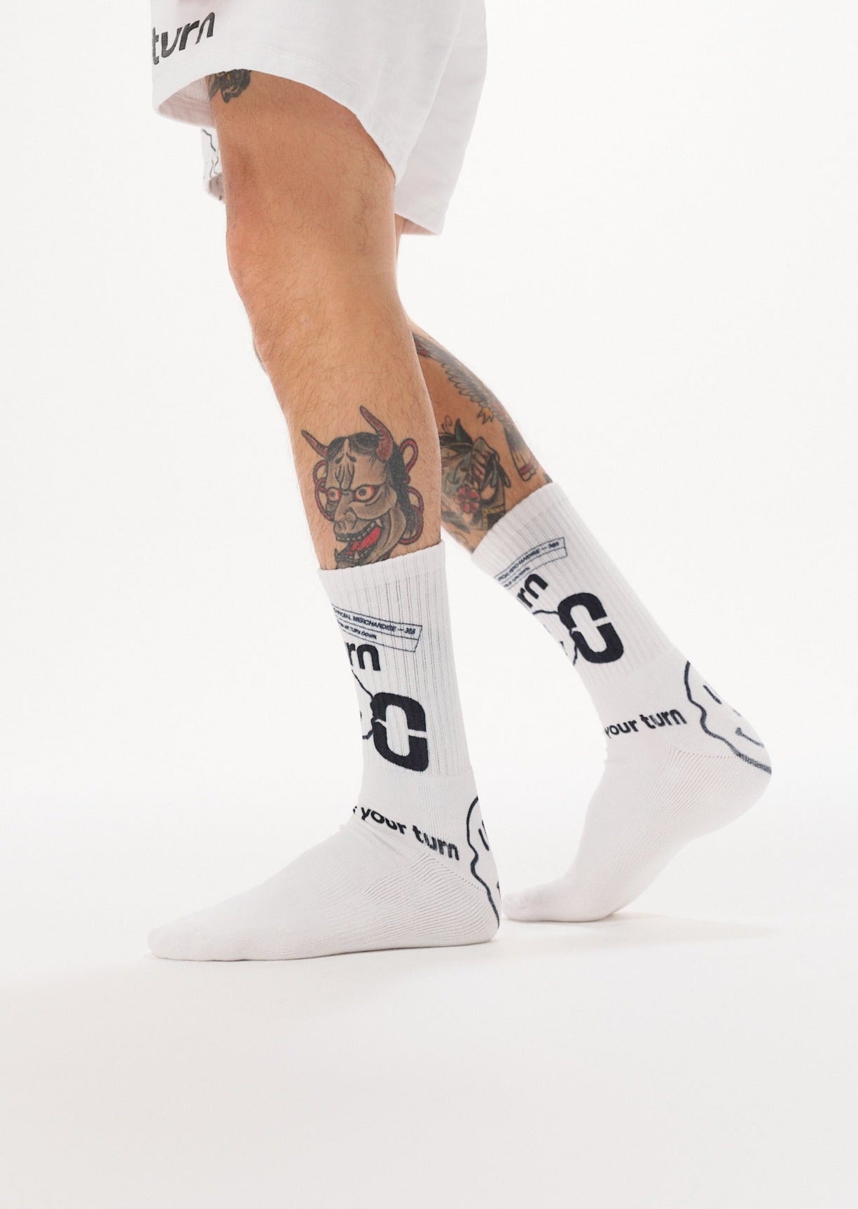 triple logo socks